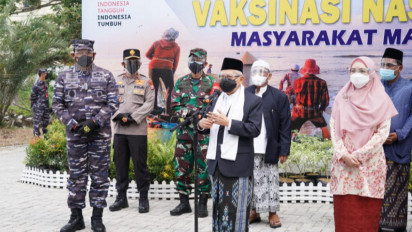 Wapres:  Kekebalan Komunal Atas Covid-19 Ditarget Tercapai Akhir 2021