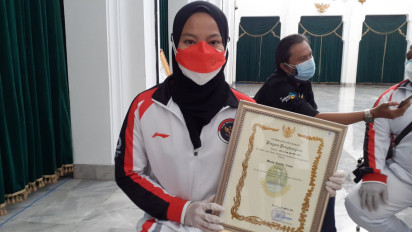 Windy Cantika Targetkan Emas PON XX Papua