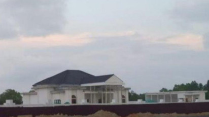 Telah Habiskan Anggaran Rp34 Miliar,  Rumah Jabatan Bupati Penajam Paser Utara Belum Rampung