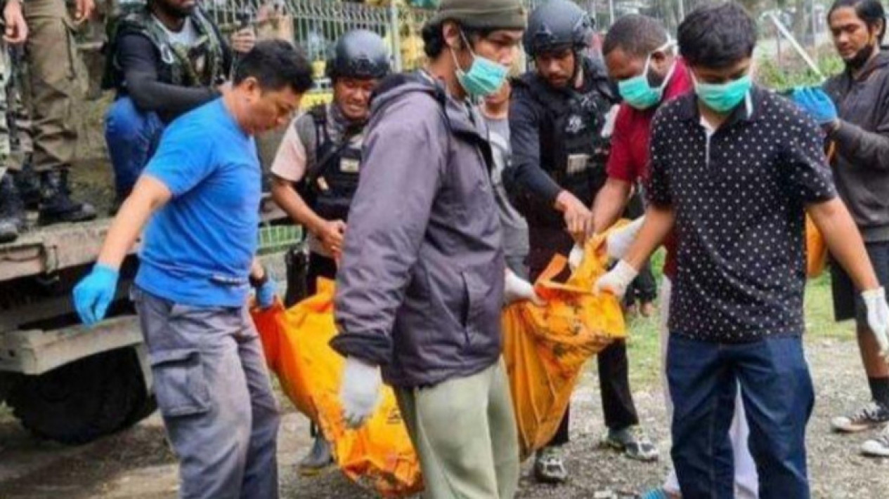 Satgas Nemangkawi Buru KKB Pembunuh Dua Pekerja di Yahukimo
            - galeri foto