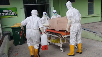 Sempat Isoman, Pasien Covid-19 di Tasikmalaya Meninggal di Ambulans