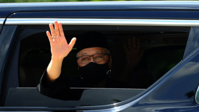 PM Ismail Sabri Bertemu Raja Malaysia Membahas Kabinet