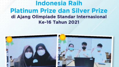 Selamat! Tim Pelajar Indonesia Raih Platinum & Silver Prize di Olimpiade Internasional