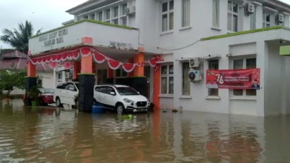 Banjir Merendam 4 Kecamatan di Wajo 