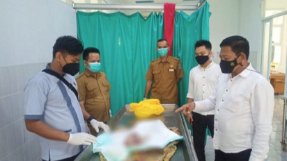 Sadis! Mayat Bayi Dibuang di Tong Sampah