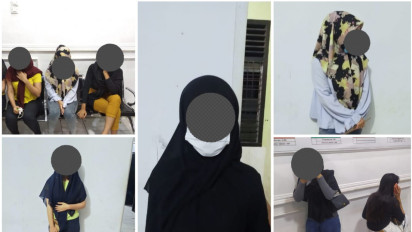 Lagi Asik Pesta Miras, Tujuh Remaja Wanita Diamankan Petugas