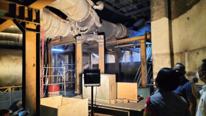 Kepulan Asap di Taman Anggrek Berasal dari Genset Meledak