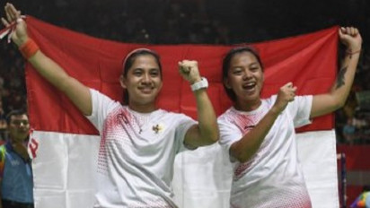 Leani/Khalimatus ke Final Badminton Paralimpiade Tokyo