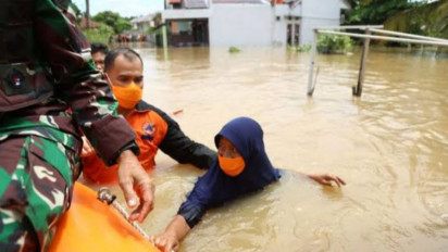 BPBD Riau Minta Warga di Bantaran Sungai Waspada Banjir Saat Musim Hujan