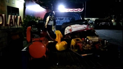 Bandit Spesialis Alat-Alat Bengkel Diringkus Polisi