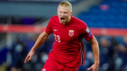 Haaland Sumbang Tiga Gol Saat Norwegia Lumat Gibraltar 5-1