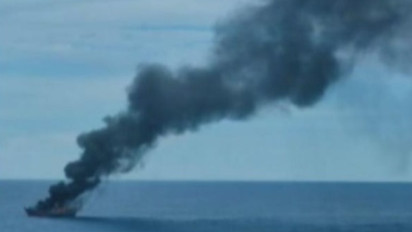 Kapal Nelayan asal Jakarta Terbakar di Samudera Hindia