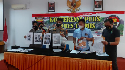 Polisi Gagalkan Penyelundupan Ratusan Benih Lobster dan Tangkap dua Tersangka di Tasikmalaya