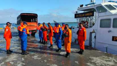 Gelombang Capai 5 Meter Jadi Kendala Pencarian ABK KM Hentri