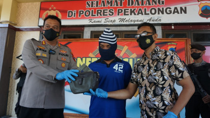 Kabur Usai Gasak Tas Wanita, Jambret Ini Tersungkur Karena Menabrak Mobil
