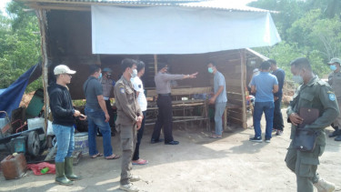 Tim Gabungan Grebek Tambang Timah Ilegal Berskala Besar di Pangkal Pinang