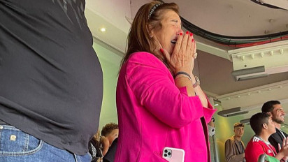 Debut Apik Ronaldo di MU Ibunda Menangis