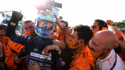 Daniel Ricciardo Juara Formula 1 GP Italia 2021