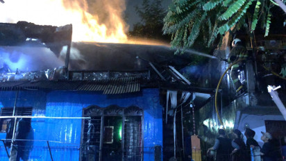 Kebakaran Rumah Di Condet, Diduga Konsleting Listrik