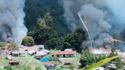 TNI dan Polri Kontak Senjata Dengan KKB di Kiwirok