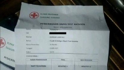Polisi Gerebek Ruko Pembuatan Rapid Test Antigen Palsu