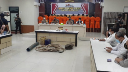 Polres Ketapang Ungkap Kasus Penambangan Liar