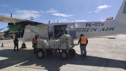 Pesawat Cargo Hilang Kontak di Kabupaten Intan Jaya, Diduga Tabrak Gunung