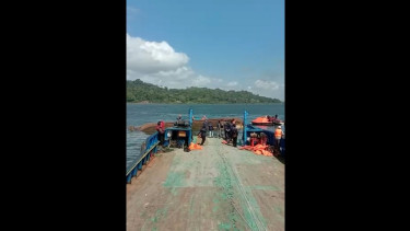 Muatan Terlalu Berat Diduga Jadi Penyebab Kapal Pengayoman IV Terbalik