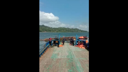 Muatan Terlalu Berat Diduga Jadi Penyebab Kapal Pengayoman IV Terbalik