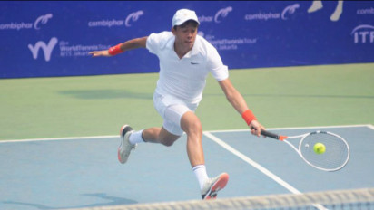 Indonesia Imbangi Barbados pada Hari Pertama Kejuaran Tenis Davis Cup 2021