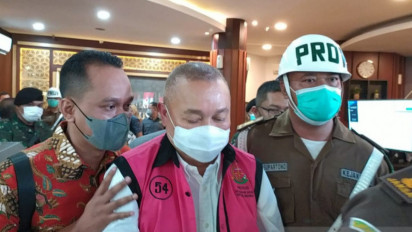 Penuh, Mantan Gubernur Sumsel Alex Noerdin Batal Ditahan di Rutan KPK