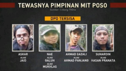 4 DPO Teroris Poso Sulit Tertangkap, Ternyata Punya Kemampuan Ini