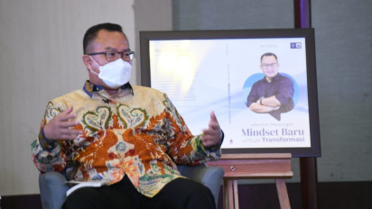 Rektor IPB University Launching Buku  "Rector Message: Mindset Baru untuk Transformasi"