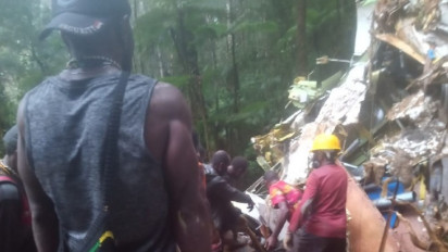 Pesawat Rimbun Air Diduga Angkut Barang Berlebih