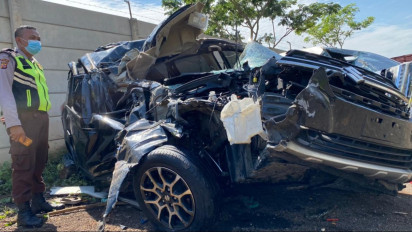 Mobil yang Kecelakaan Maut di Tol Cipali Rusak Parah, Ini Penampakannya