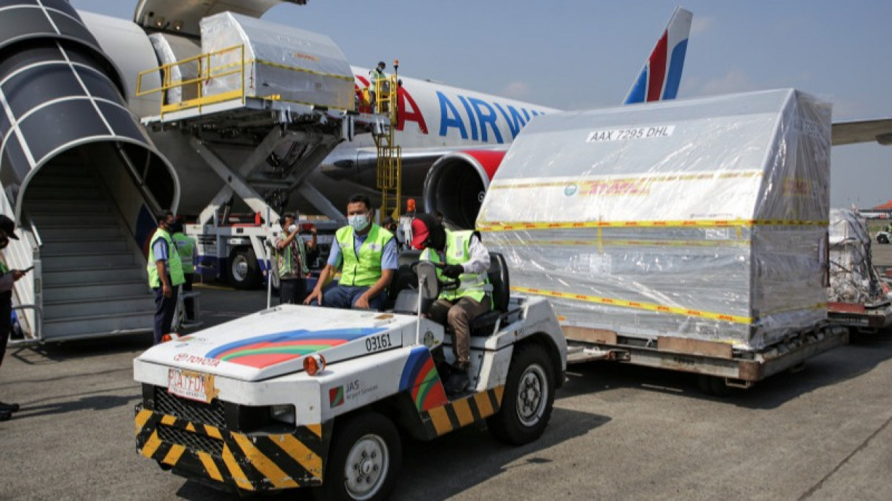 RI Kembali Terima 871.850 Dosis Vaksin Pfizer dari AS
            - galeri foto