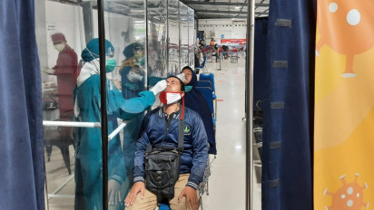 Rapid Test Antigen di Stasiun Turun Jadi 45 Ribu