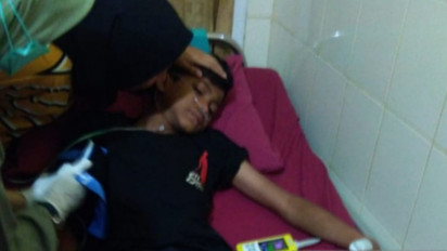 Begini Kondisi Gibran Saat Ditemukan di Bebatuan Curug Cikoneng