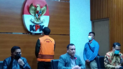 KPK: Azis Syamsuddin diduga suap eks penyidik Stepanus Robin Rp3,1 miliar