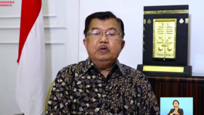 Minta Tak Terprovokasi, JK Kutuk Pembakaran Mimbar Masjid Raya Makassar