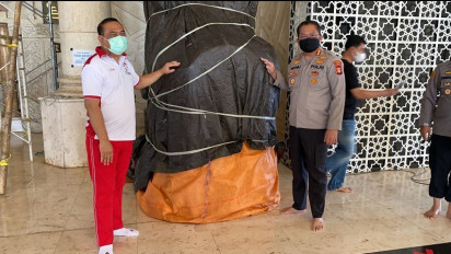 Pria Diduga Pelaku Pembakar Mimbar Masjid Raya Makassar Ditangkap!