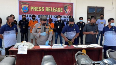 Sindikat Curanmor Ditangkap, Dua dari Tiga Pelaku Masih di Bawah Umur