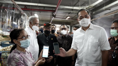 Siap-Siap! PeduliLindungi Akan Diterapkan di Pasar Rakyat