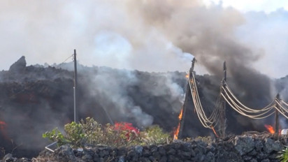 Aliran Lava Gunung Cumbre Vieja, Masih Terus Merusak La Palma