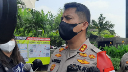 Ada Demo BEM SI di Depan KPK, Polisi Bersiaga