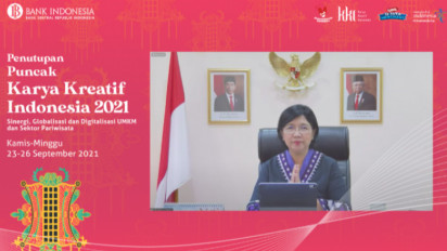 Puncak Karya Kreatif Indonesia 2021 Hasilkan Komitmen Temu Bisnis UMKM Rp207 Miliar