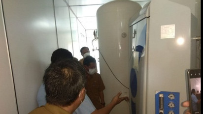 Horee!! Sumbawa Kini Miliki Pabrik Oksigen Satu Satunya Di NTB