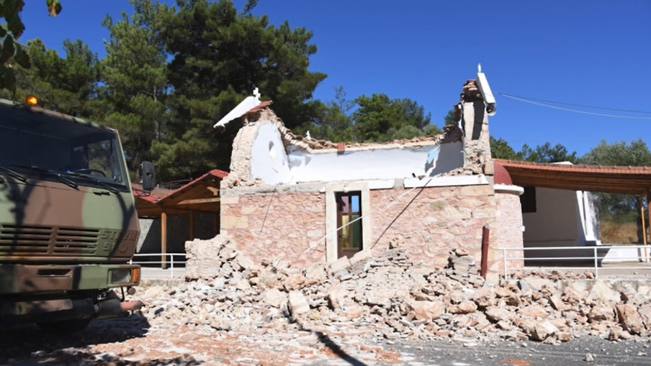 Pulau Kreta Yunani Diguncang Gempa 5,8 Magnitudo 
            - galeri foto