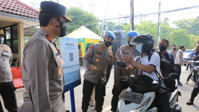 Aturan Baru Masuk Mapolda Jatim: Wajib Pakai Aplikasi PeduliLindungi