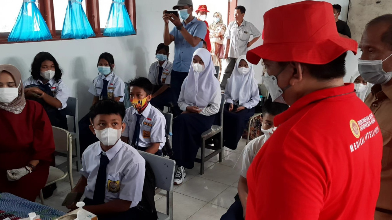 Kejar Target Vaksinasi di Sumut, BIN Tuntaskan Vaksinasi
            - galeri foto